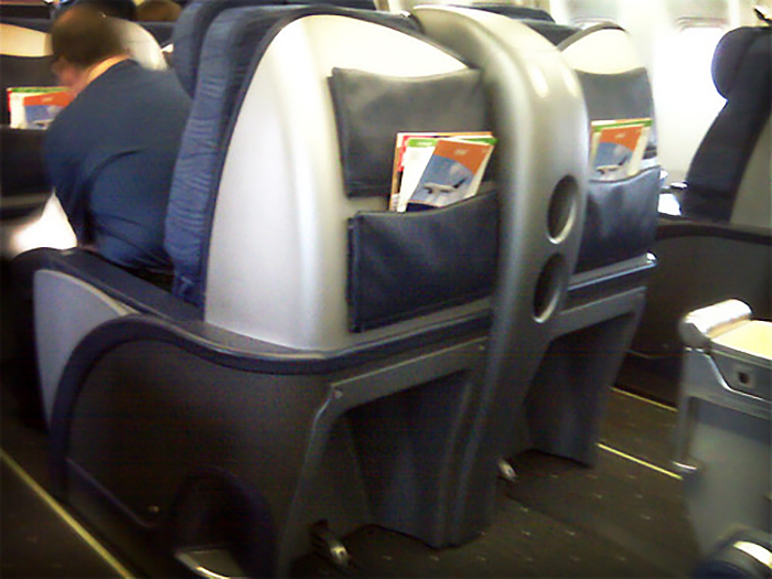 First-class seats