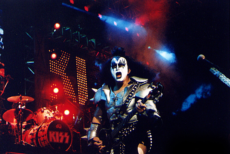 Gene Simmons on stage