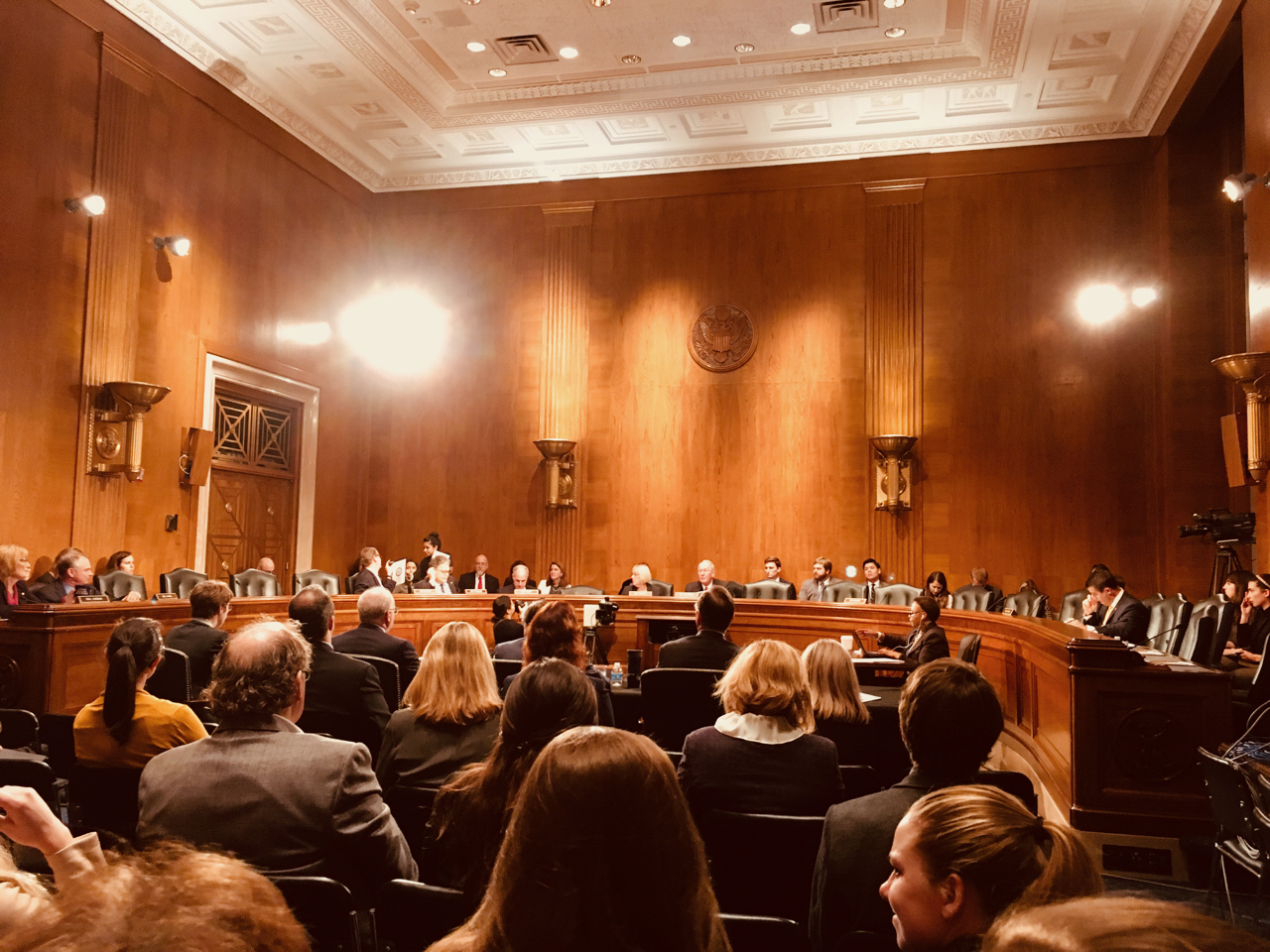 Senate Committee hearing