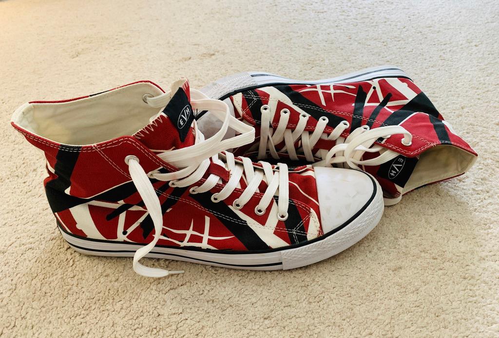 Converse all outlet star van halen